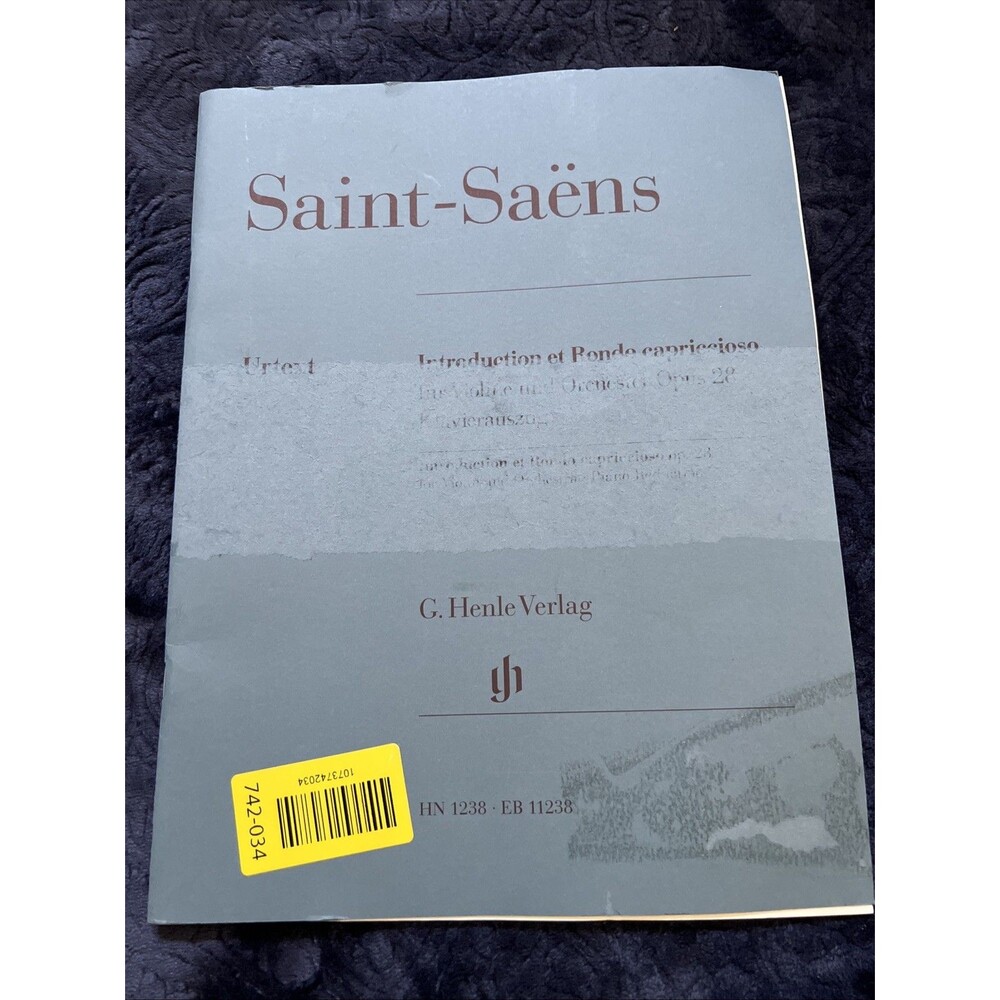 Introduction Et Rondo Capriccioso Op. 28 Multilingual Edition (Damaged Cover)
